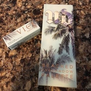 Urban Decay Beached Eyeshadow Palette & Lipstick